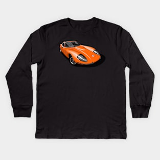 Marcos 3 litre in orange Kids Long Sleeve T-Shirt